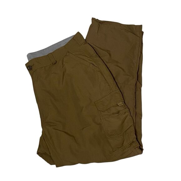 Cabela's Ultimate Angler Comfort Stretch Convertible Cargo Pants Mens Size 42/30 - Picture 1 of 16